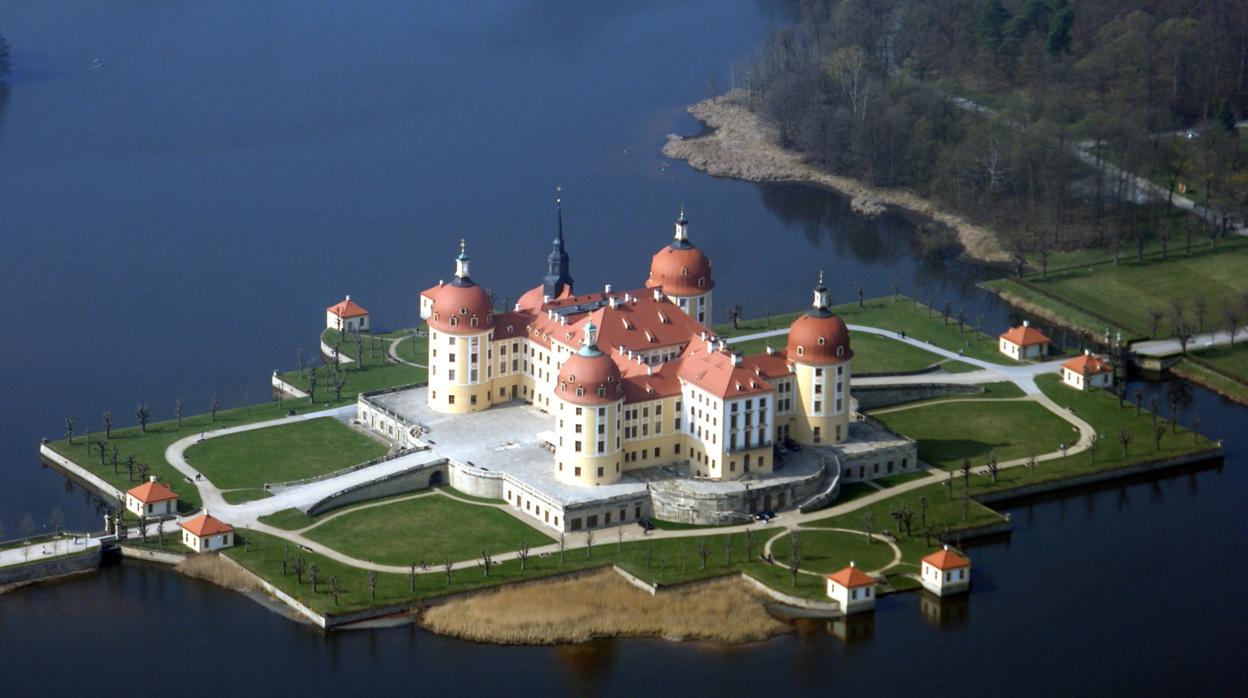 Palacio de Moritzburg, cerca de Dresde (Alemania)