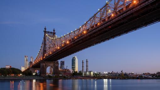 Puente de Queensboro visto desde Roosevelt Island