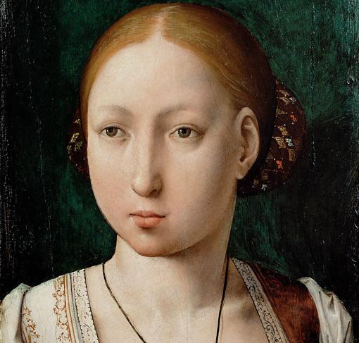 Juana I de Castilla por Juan de Flandes (Museo de Historia del Arte, Viena)