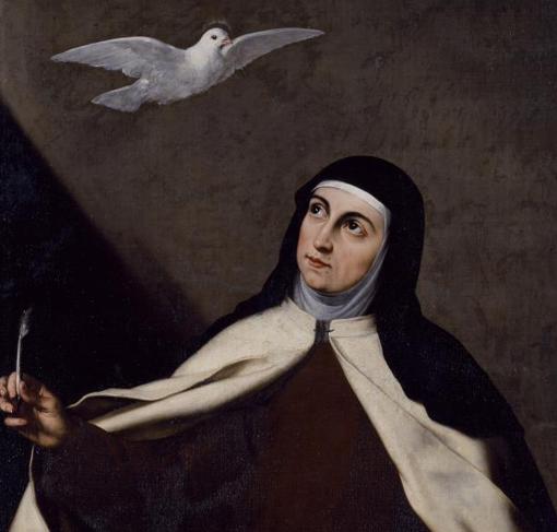 Santa Teresa de Jesús (Teresa de Ávila) pintada por José de Ribera