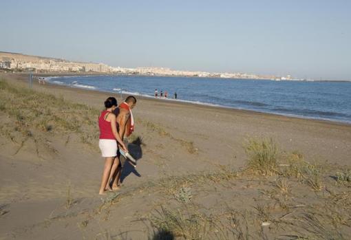 La playa de San Miguel se encuentra en el núcleo de Almerimar en El Ejido.