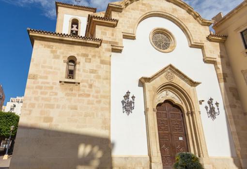 Santuario de la patrona de Almería, la Virgen del Mar.