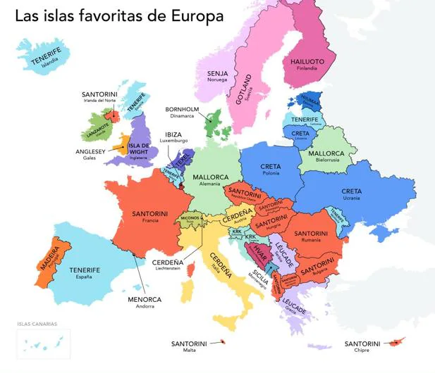Las islas favoritas de los europeos: la segunda más buscada es española
