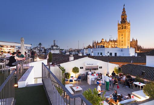 Terraza 'Pura Vida', del hotel Fontecruz