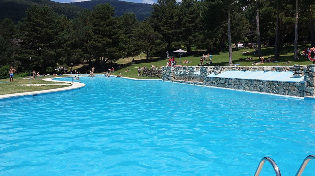 Una de las piscinas de Las Berceas