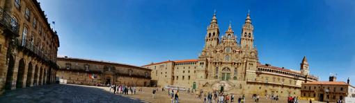 Plaza del Obradoiro, en Santiago