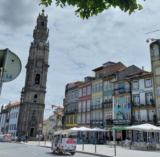 La torre de los Clérigos, en Oporto.