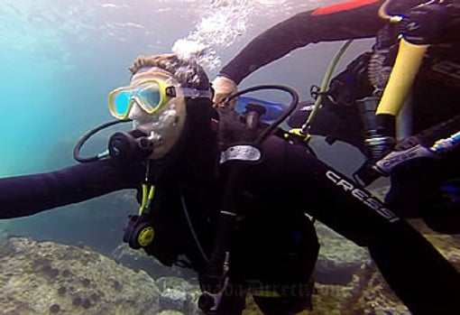 Bautismo de buceo en La Herradura