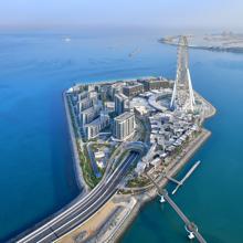 Isla Bluewatwers, donde destaca Ain Dubai