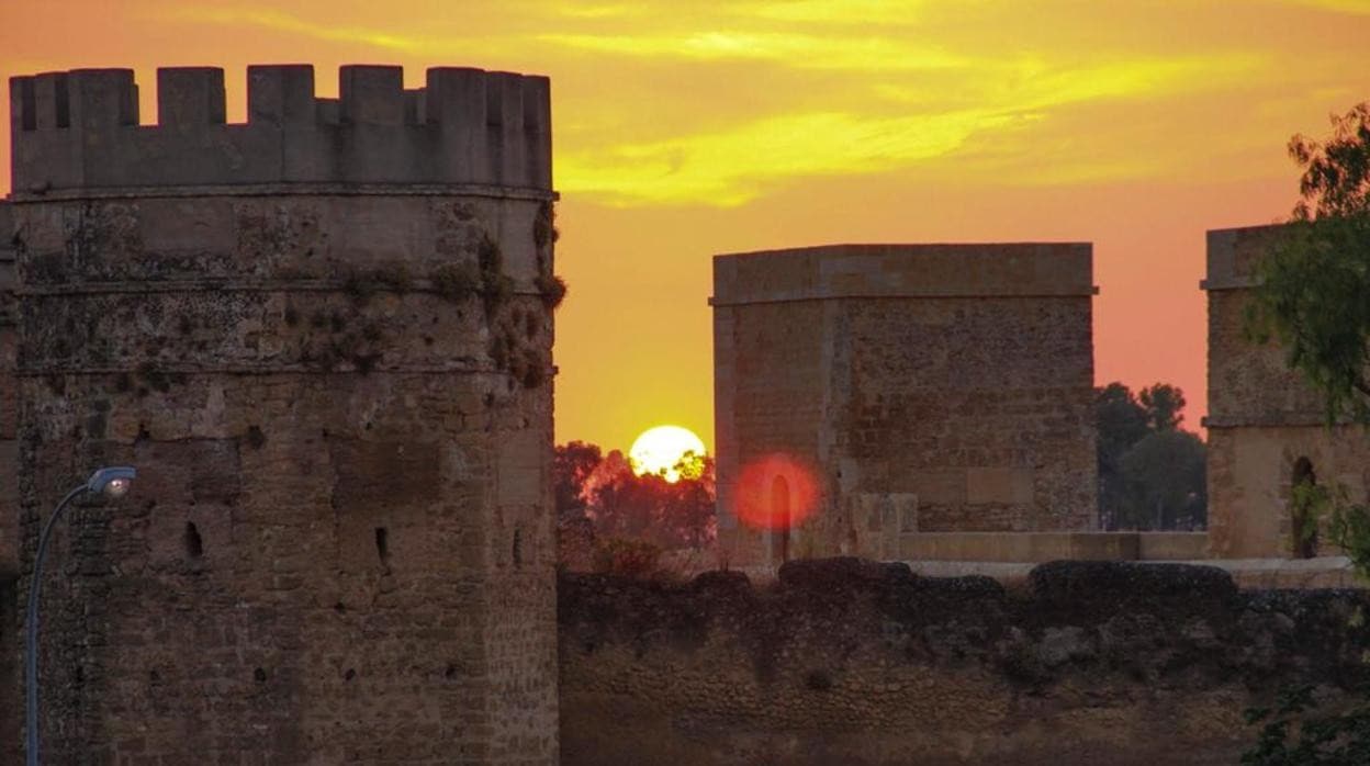Puesta de sol desde el Castillo de Alcalá de Guadaíra