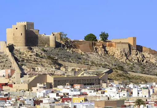 Vista general de La Alcazaba de Almería.