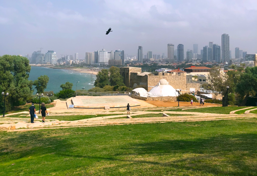 Vista de Tel Aviv desde el parque Abrasha