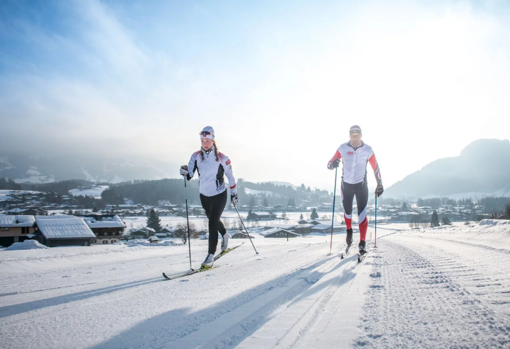 Esquí de fondo en pistas de la estación de Kitzbühel