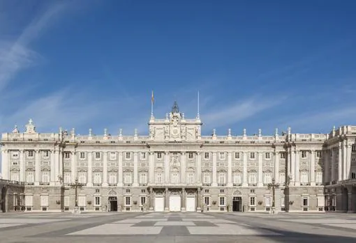 Imagen del exterior del Palacio Real de Madrid