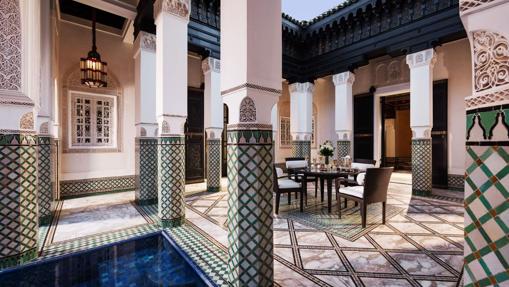 Riad del hotel palacio La Mamounia