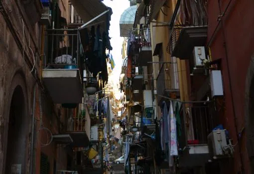 Imagen del barrio español de Nápoles