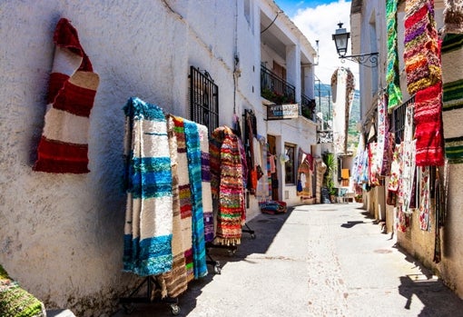 Pampaneira en la Alpujarra de Granada