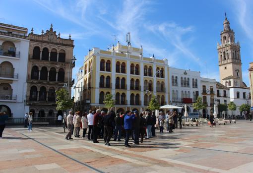 La plaza de España, o 'El Salón', es el corazón de Écija