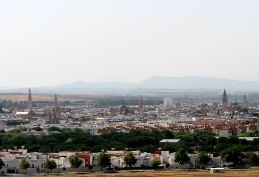 Panorámica de Écija, también llamada la ciudad de las once torres