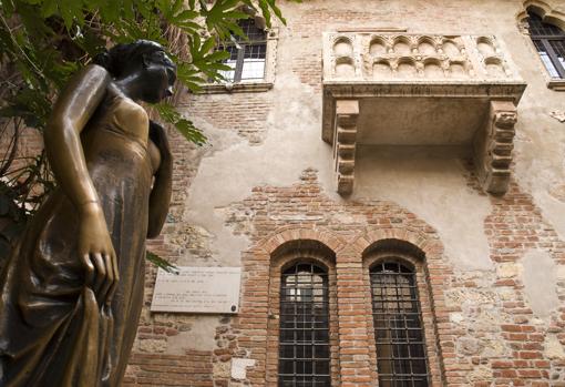 Imagen de la casa museo de Julieta en Verona