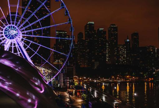 Imagen de la noria Centennial Wheel, Chicago