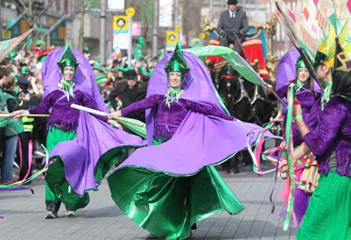 Imagen de desfile del día de San Patricio