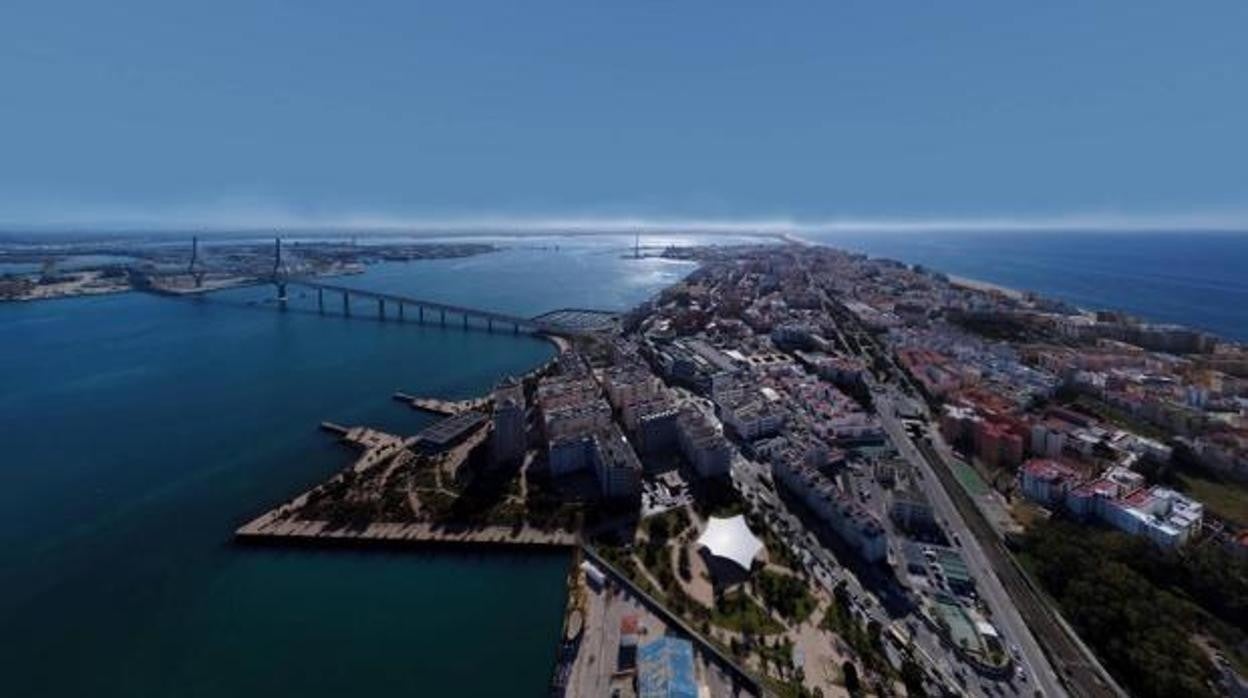 Cádiz desde las alturas