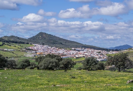 Panorámica de Almadén de la Plata