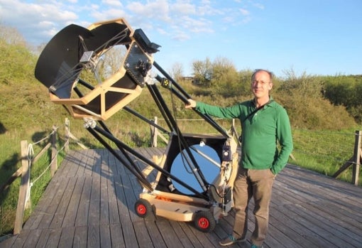 Uno de loos telescopios del Sky Andaluz