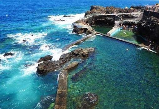 La piscina natural de La Fajana, en La Palma