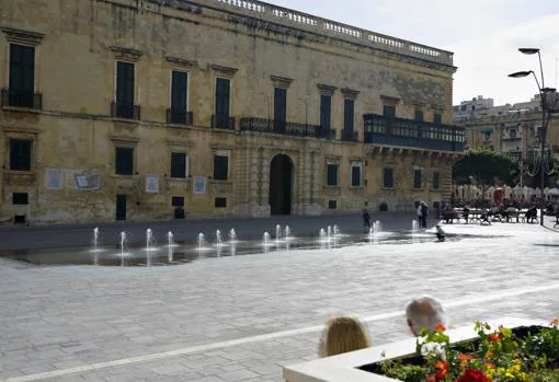 Imagen de la plaza de San Jorge