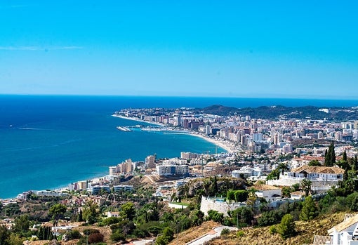 Imagen aérea de Fuengirola