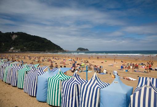 Playa de Zarautz, Guipúzcoa