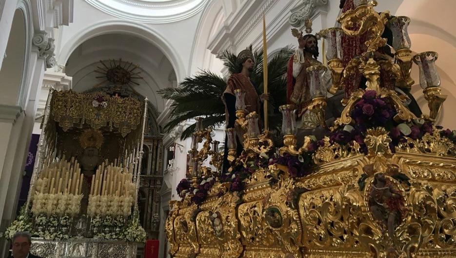 VÍDEO: Ambiente en la salida de La Paz de la iglesia de San José