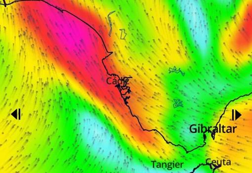 El temporal de levante azota Cádiz y deja numerosas incidencias en la provincia